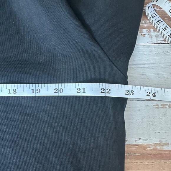 YoungLA Distressed Long Sleeve Oversized T shirt Black Small - Picture 7 of 9